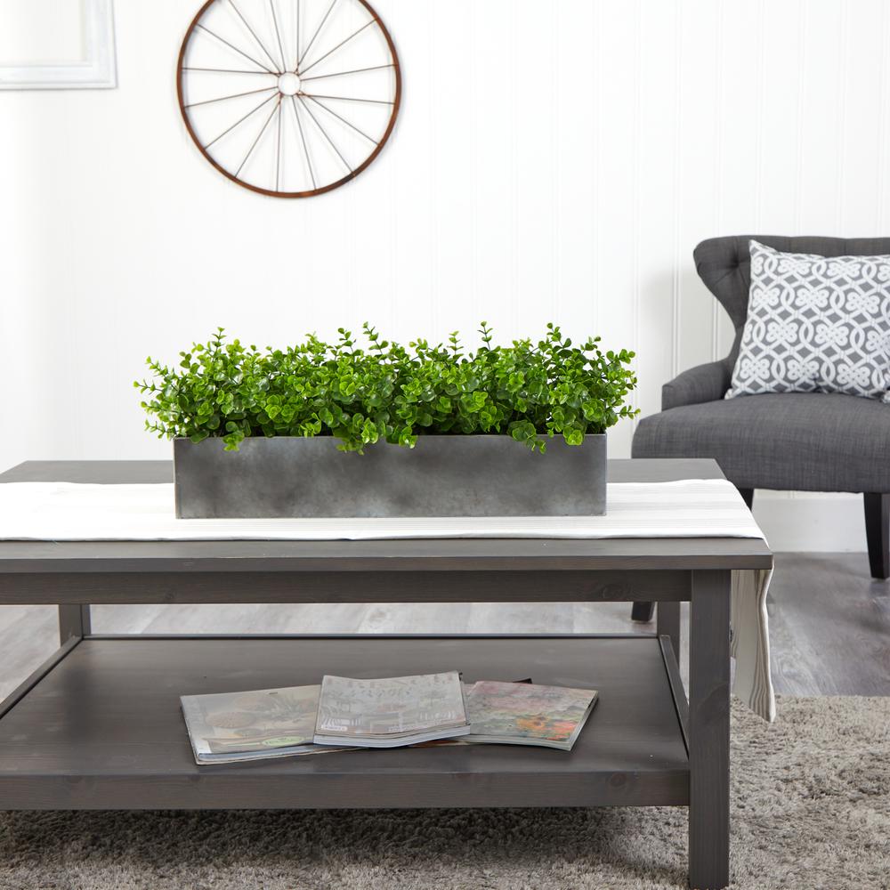 25in. Eucalyptus Artificial Plant. Picture 3