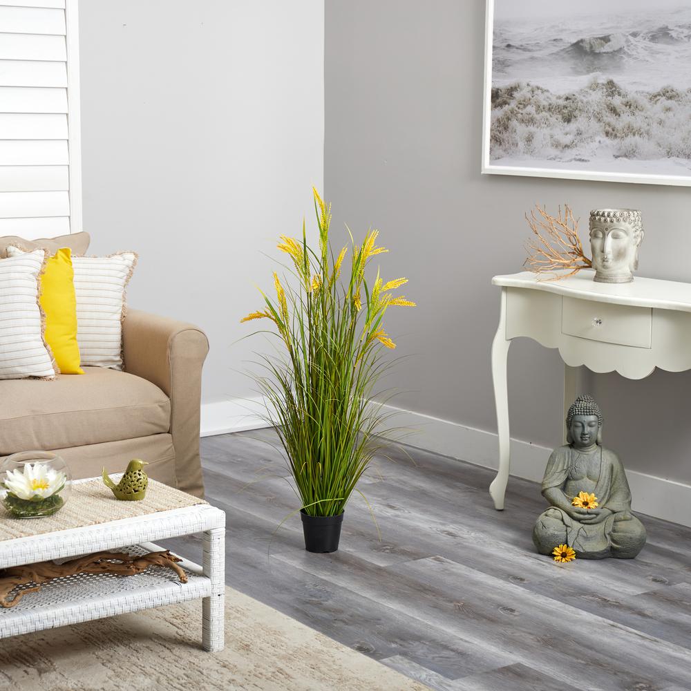 3.5ft. Wheat Grain Artificial Plant. Picture 4