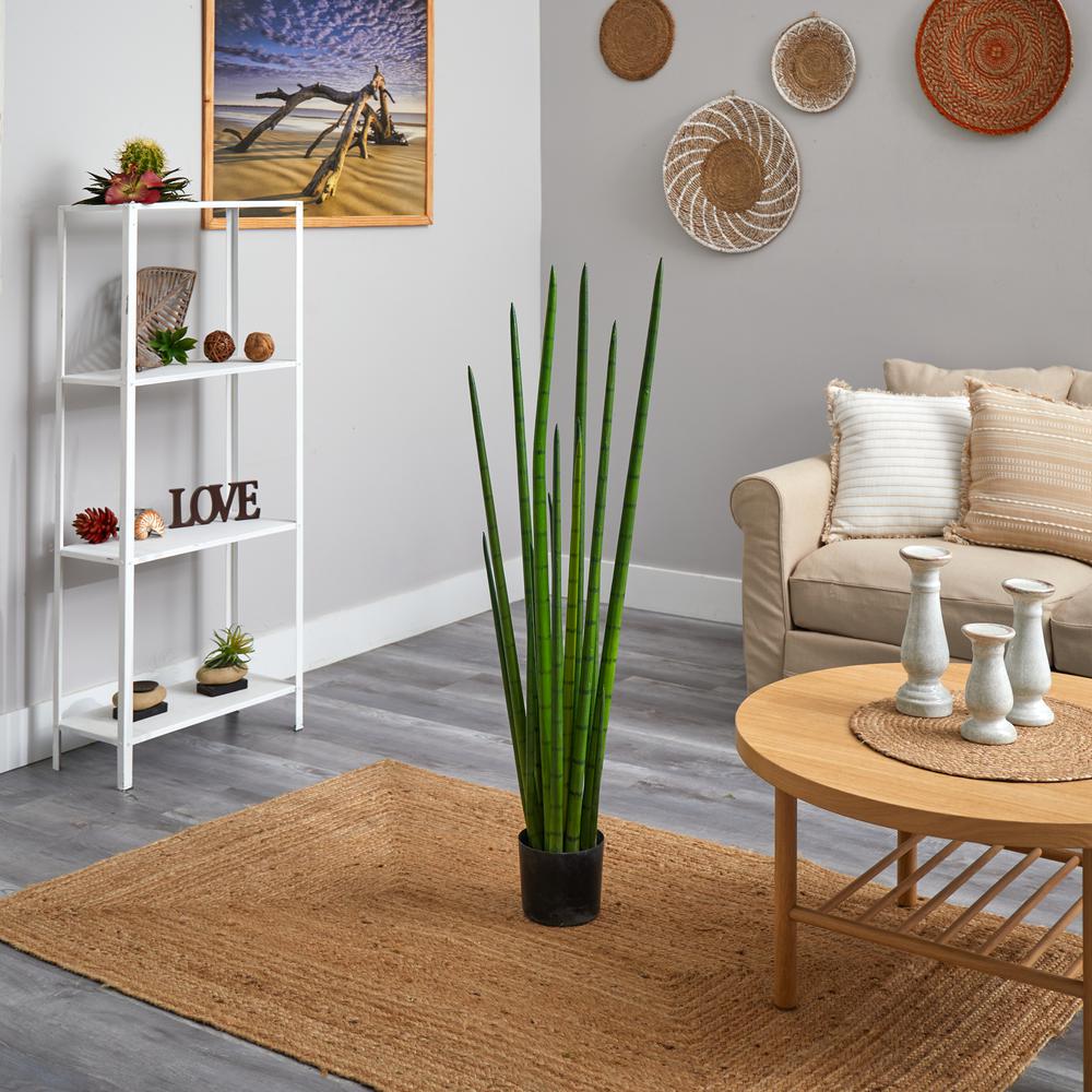 4ft. Sansevieria Snake Artificial Plant. Picture 3