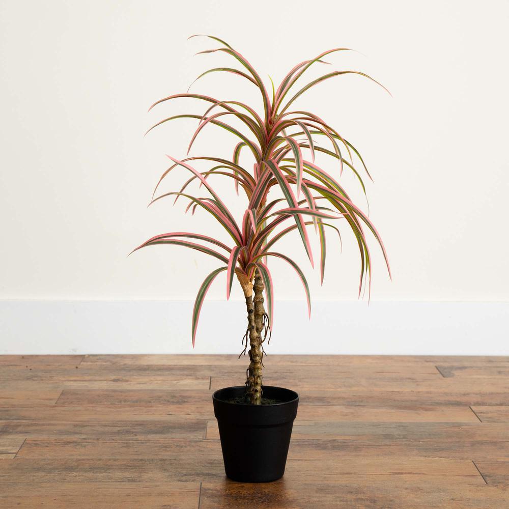 2ft. Artificial Dracaena Marginata Plant. Picture 6