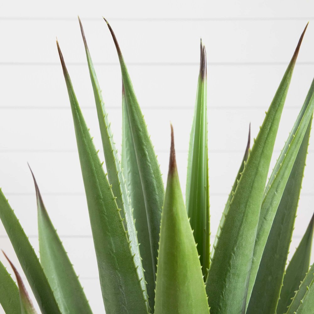 28in. Artificial Agave Plant. Picture 2