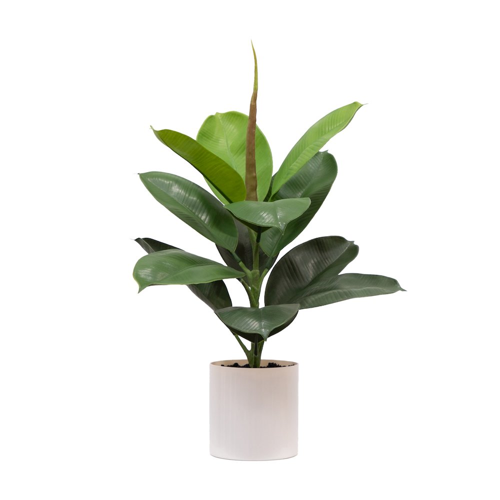 20in. Artificial Fiddle Leaf Fig Plant. Picture 1
