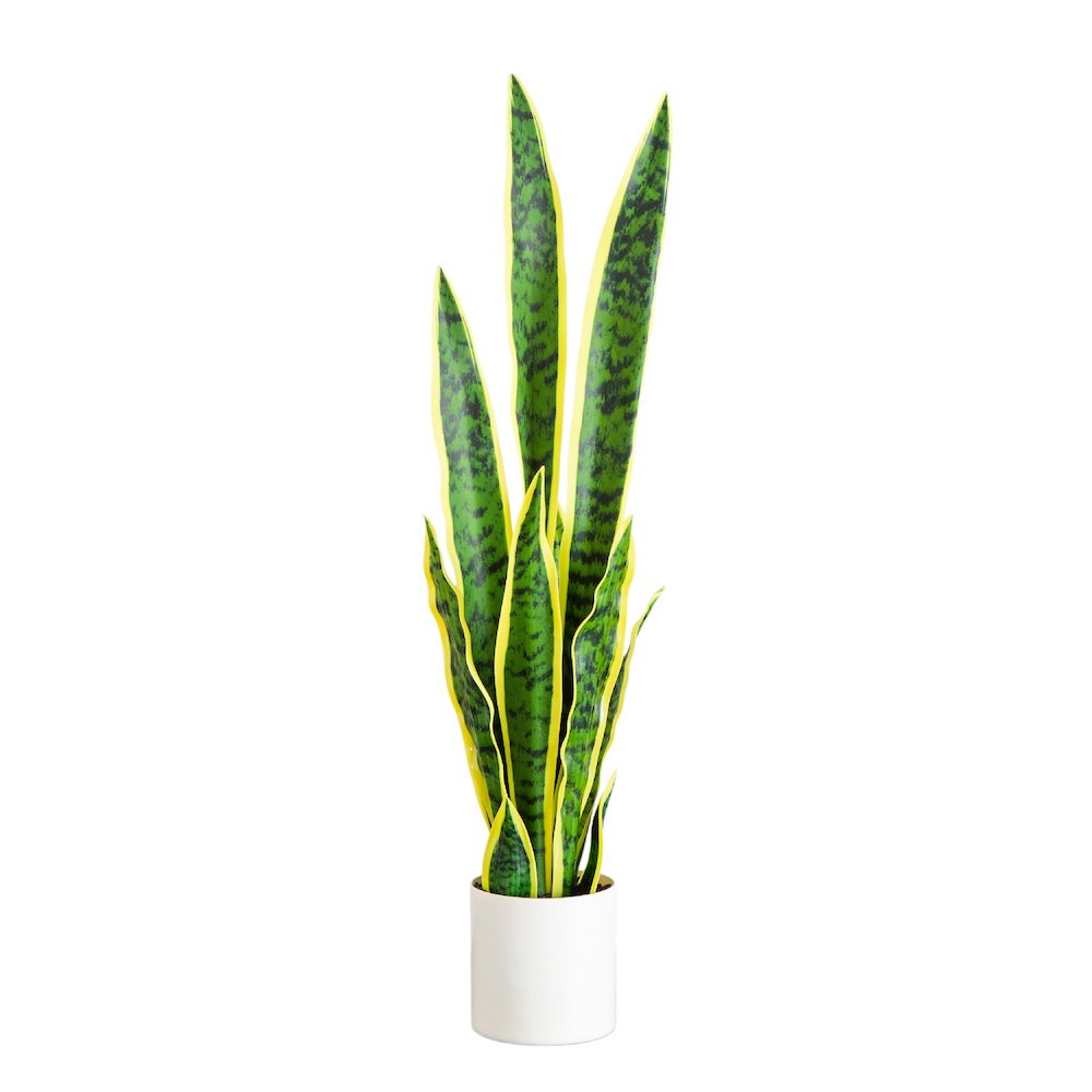 30in. Artificial Sansevieria Plant. Picture 4