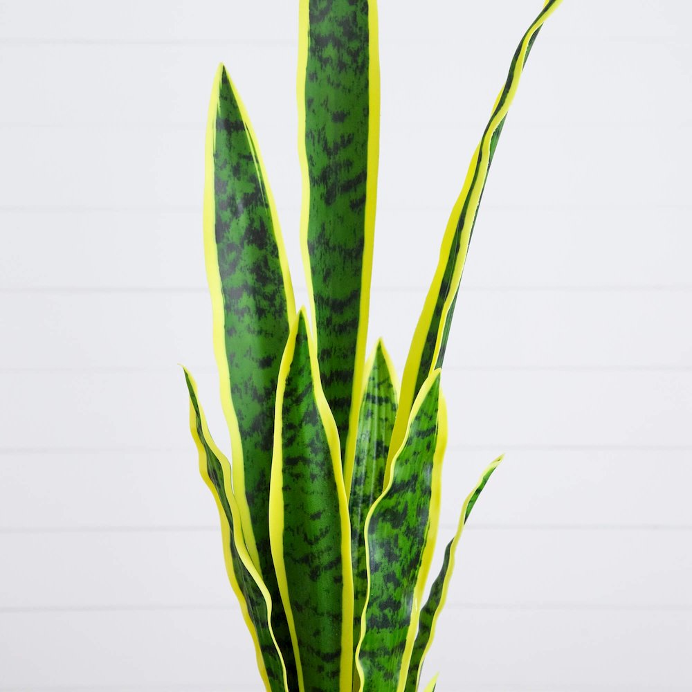 30in. Artificial Sansevieria Plant. Picture 3
