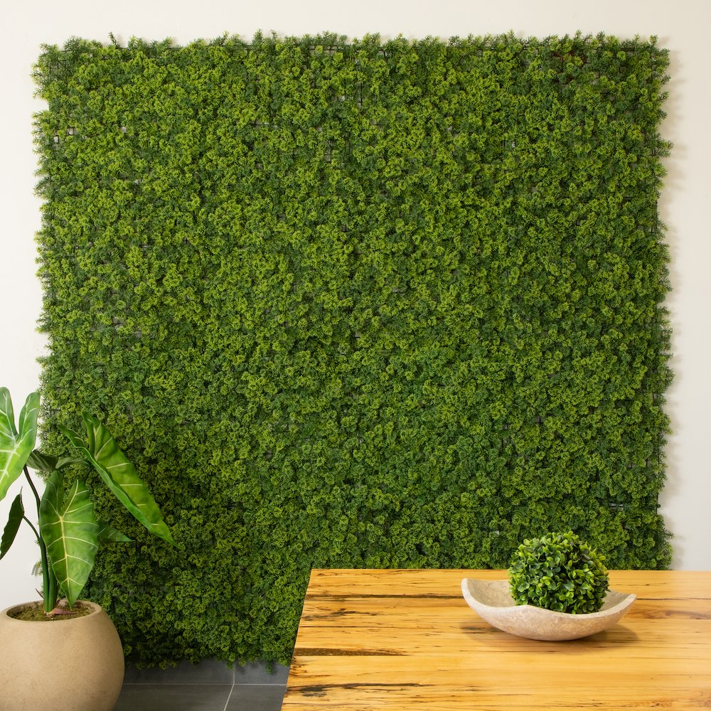 UV Resistant Irish Green Meadow Artificial Living Wall Panels - Set of 6. Picture 8