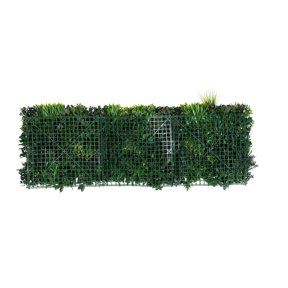 20in. x 20in. UV Resistant Corfu Island Artificial Living Wall Panels - Set of 3. Picture 6