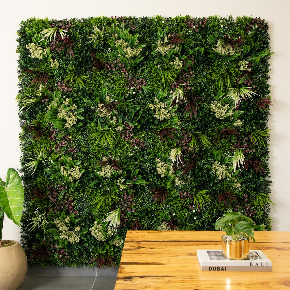 20in. x 20in. UV Resistant Corfu Island Artificial Living Wall Panels - Set of 3. Picture 11