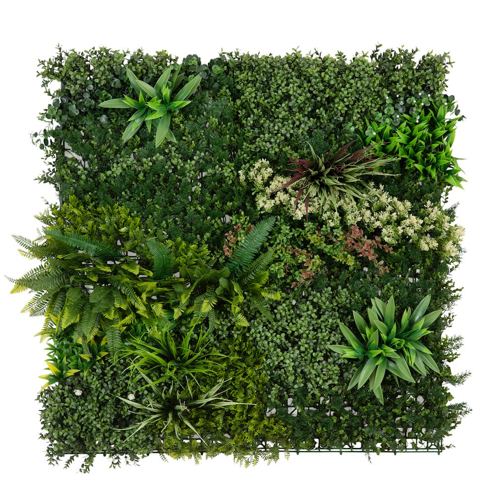40in. x 40in. UV Resistant Madagascar Forest Artificial Living Wall Panel. Picture 1