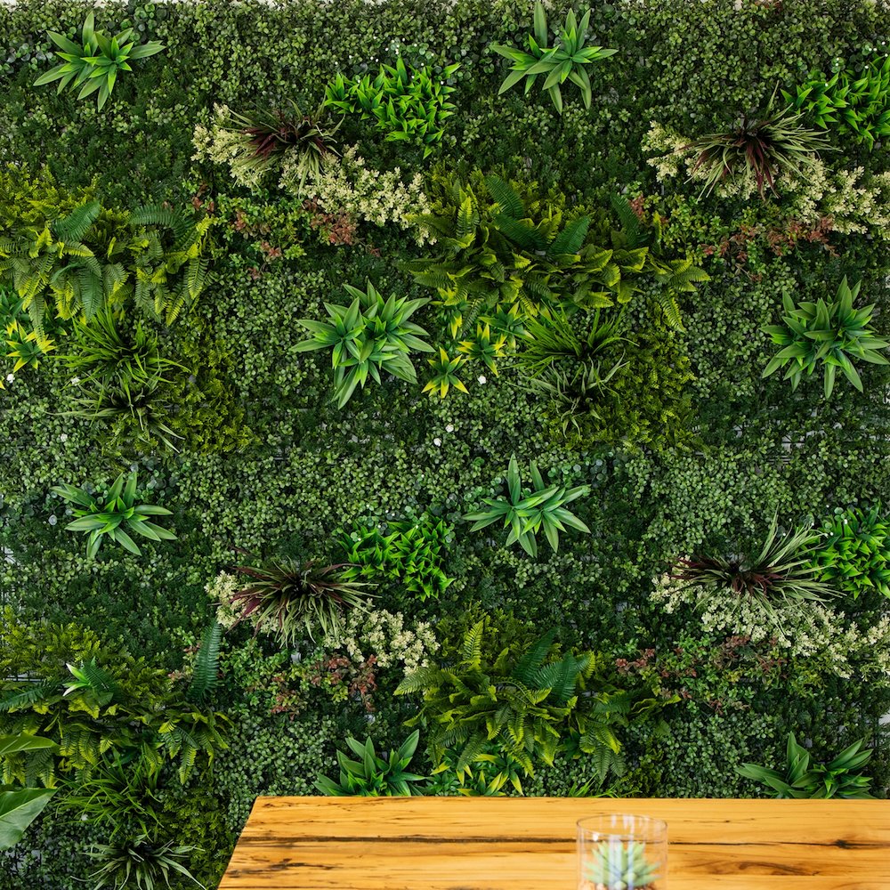 40in. x 40in. UV Resistant Madagascar Forest Artificial Living Wall Panel. Picture 6