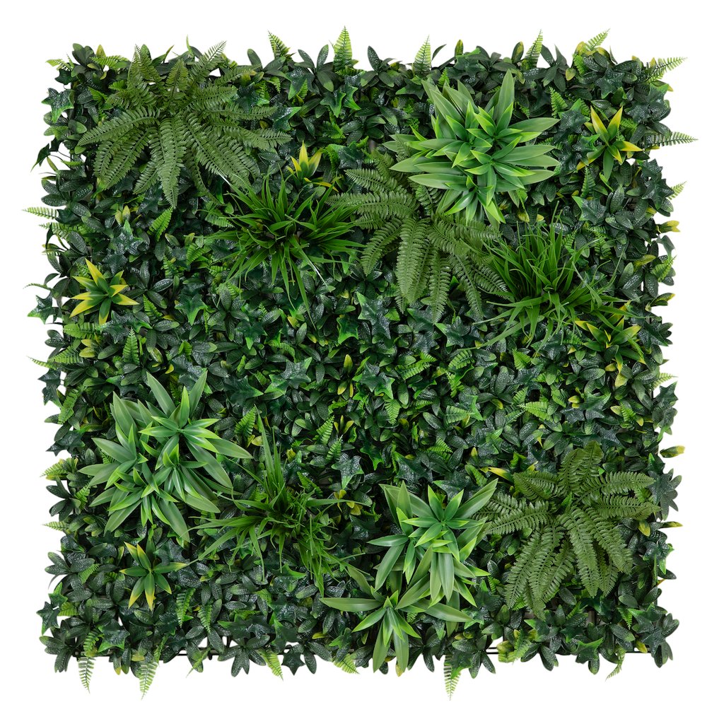 40in. x 40in. UV Resistant Andean Cloud Forest Artificial Living Wall Panel. Picture 1