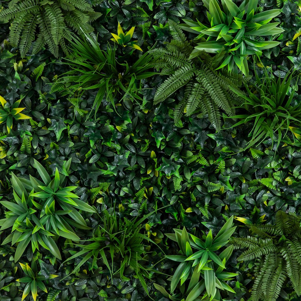 40in. x 40in. UV Resistant Andean Cloud Forest Artificial Living Wall Panel. Picture 3