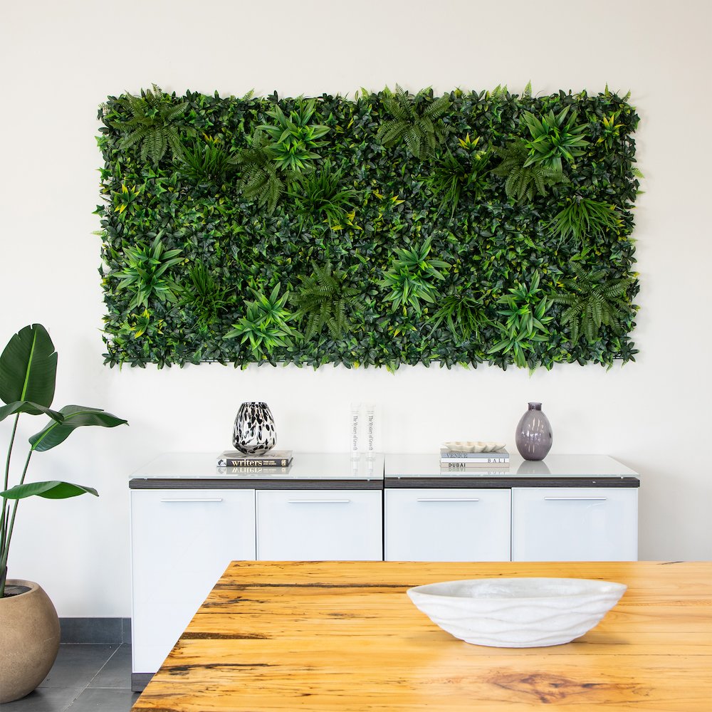 40in. x 40in. UV Resistant Andean Cloud Forest Artificial Living Wall Panel. Picture 5