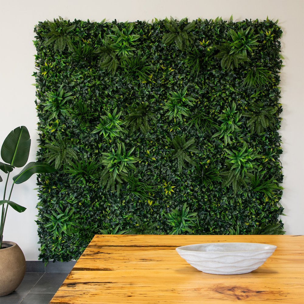 40in. x 40in. UV Resistant Andean Cloud Forest Artificial Living Wall Panel. Picture 6
