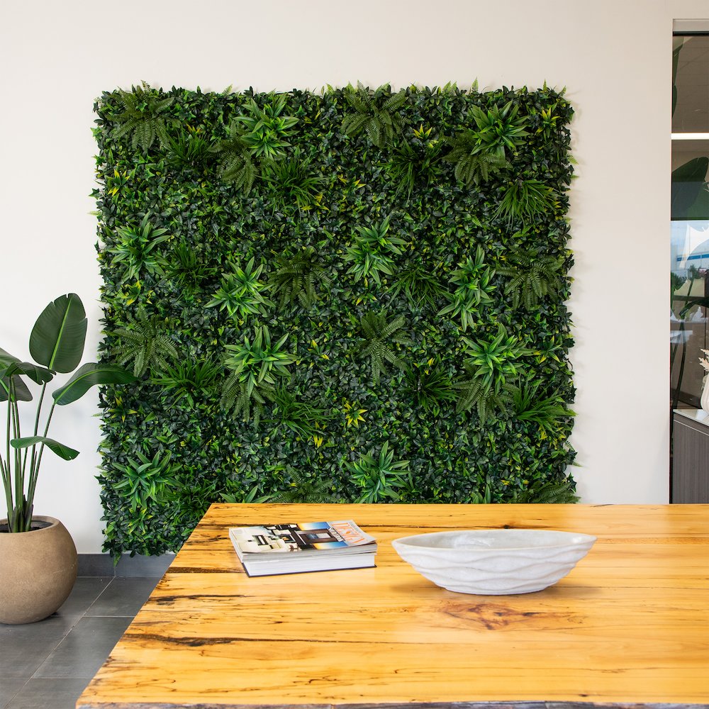 40in. x 40in. UV Resistant Andean Cloud Forest Artificial Living Wall Panel. Picture 8