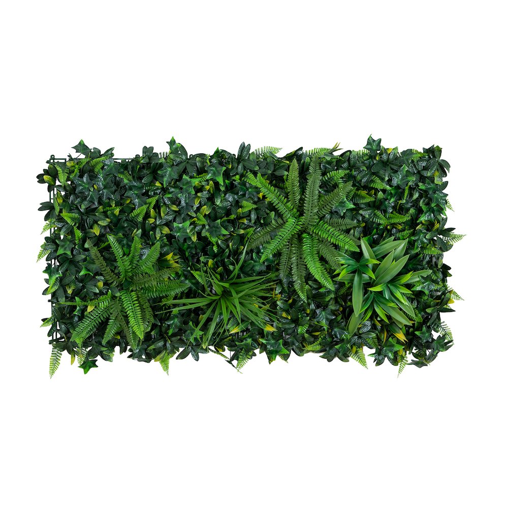 20in. x 40in. UV Resistant Andean Cloud Forest Artificial Living Wall Panel. Picture 1