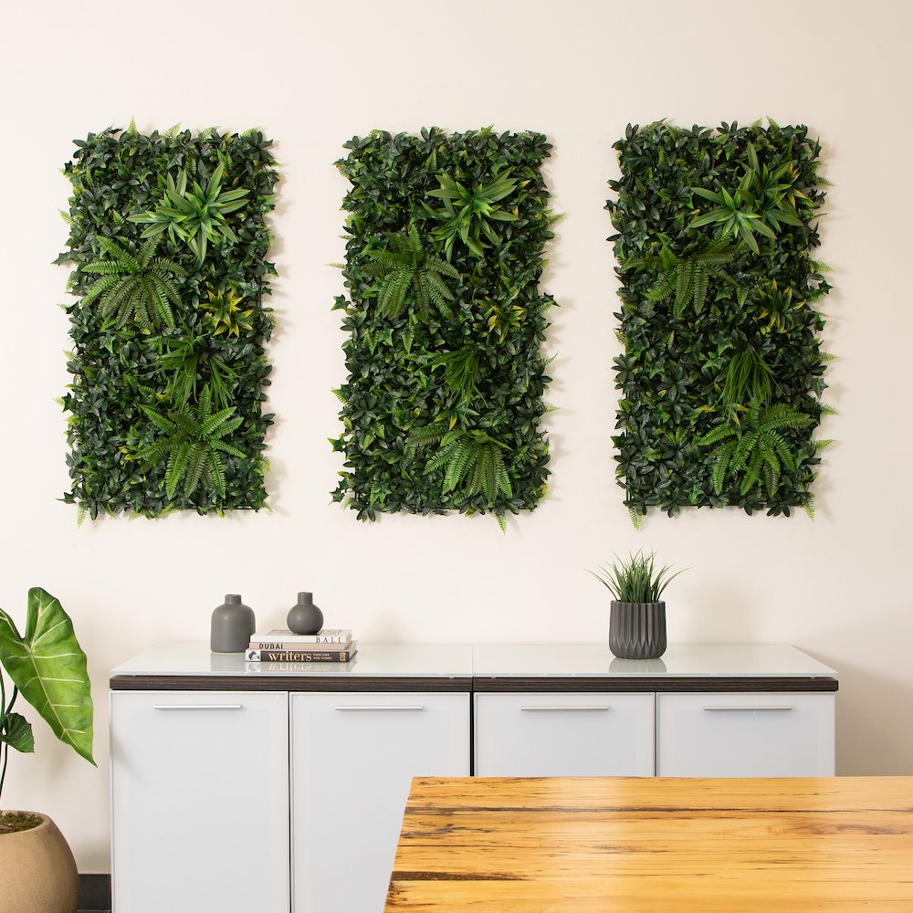 20in. x 40in. UV Resistant Andean Cloud Forest Artificial Living Wall Panel. Picture 7
