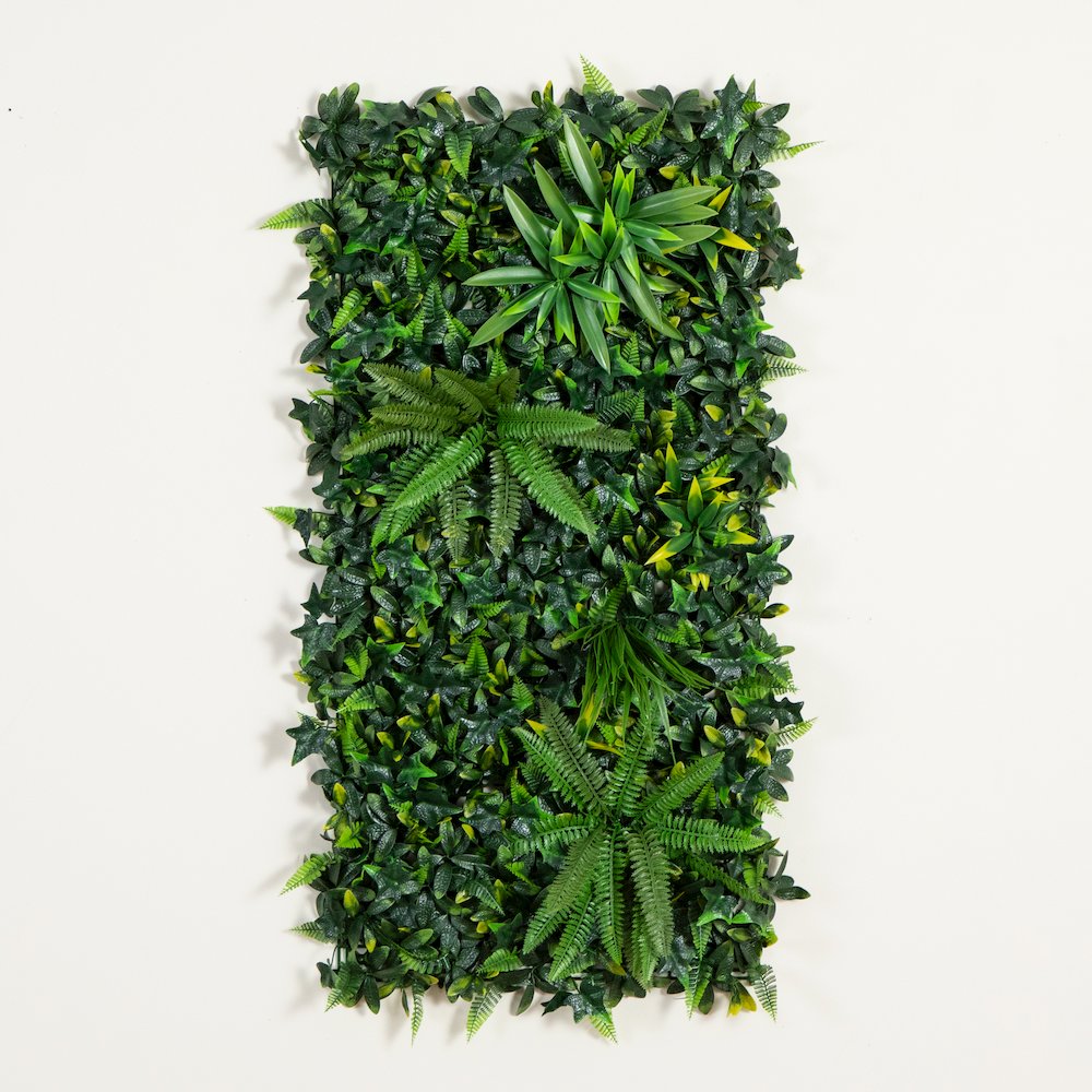 20in. x 40in. UV Resistant Andean Cloud Forest Artificial Living Wall Panel. Picture 8
