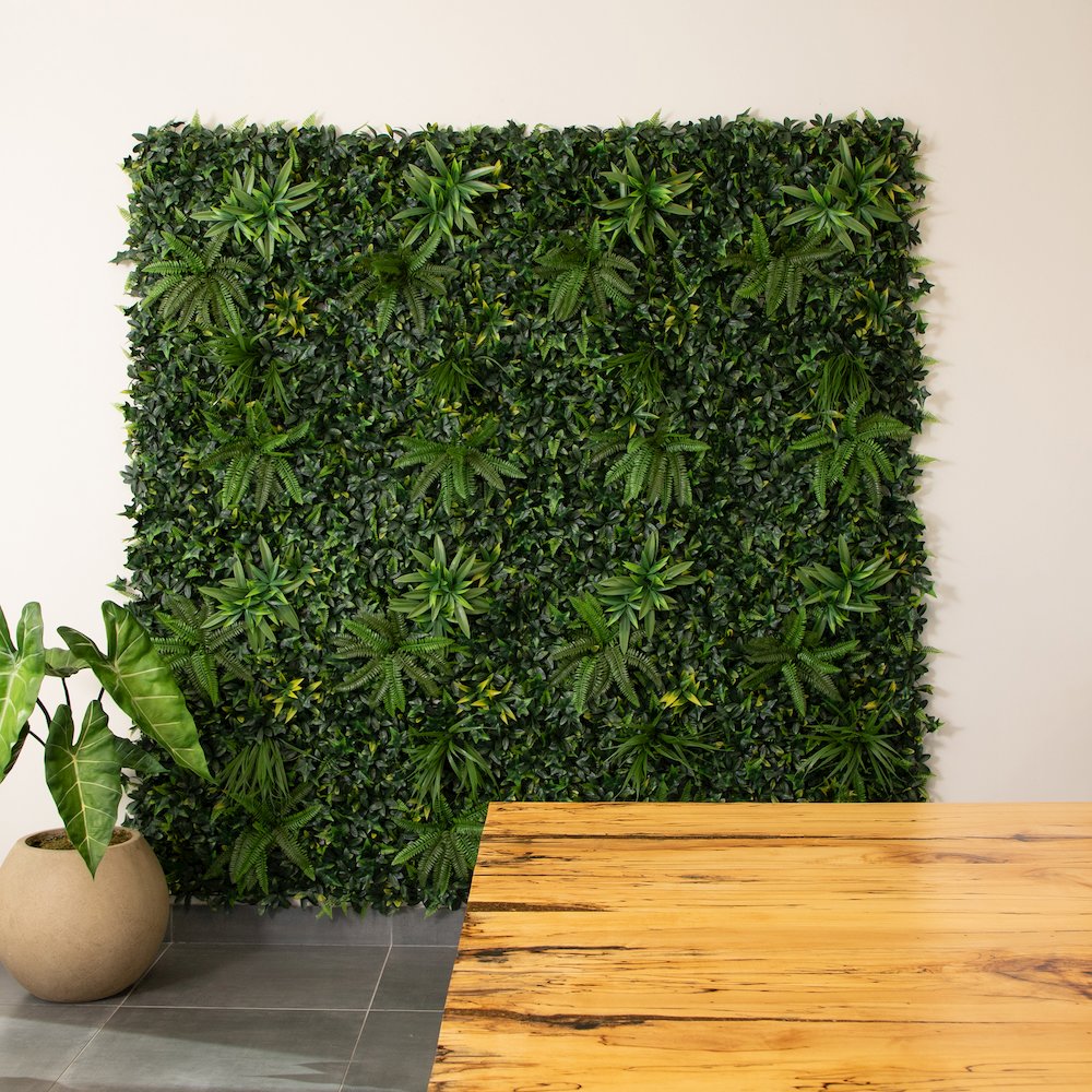 20in. x 40in. UV Resistant Andean Cloud Forest Artificial Living Wall Panel. Picture 9
