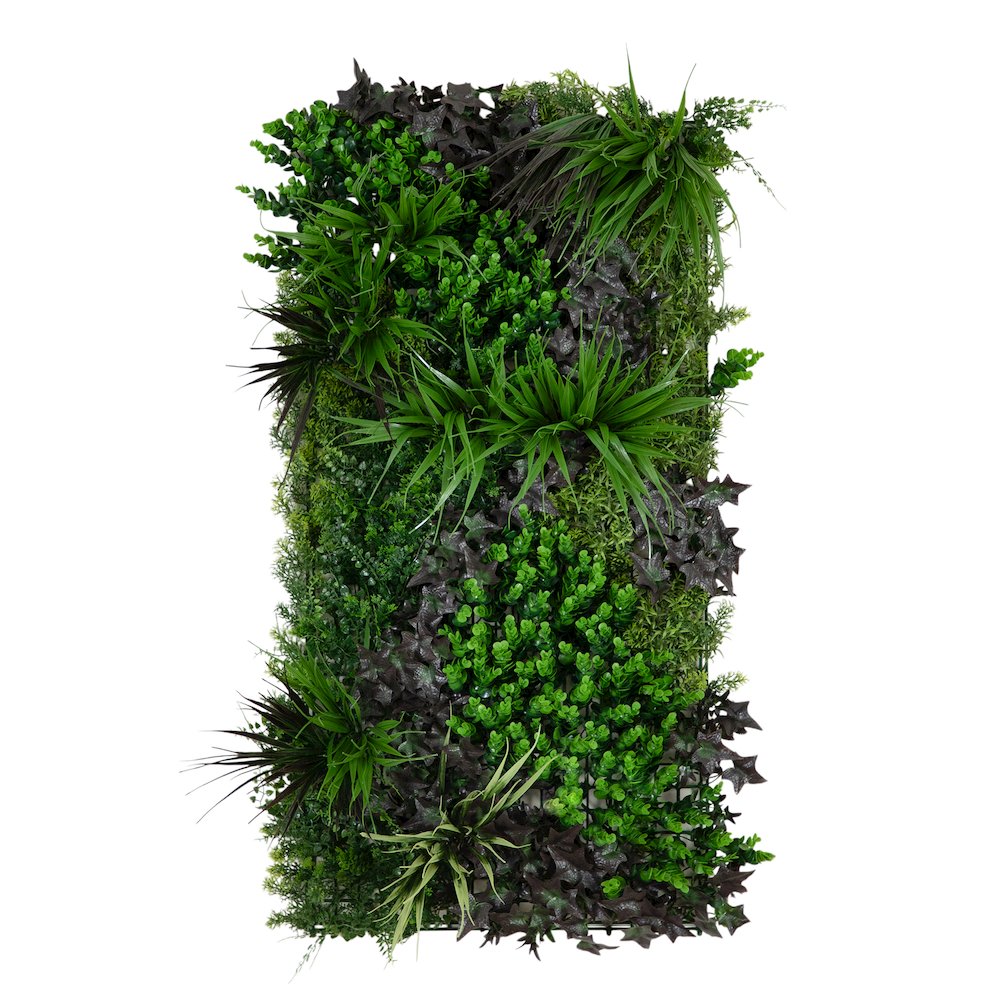 20in. x 40in. UV Resistant Borneo Jungle Artificial Living Wall Panel. Picture 1
