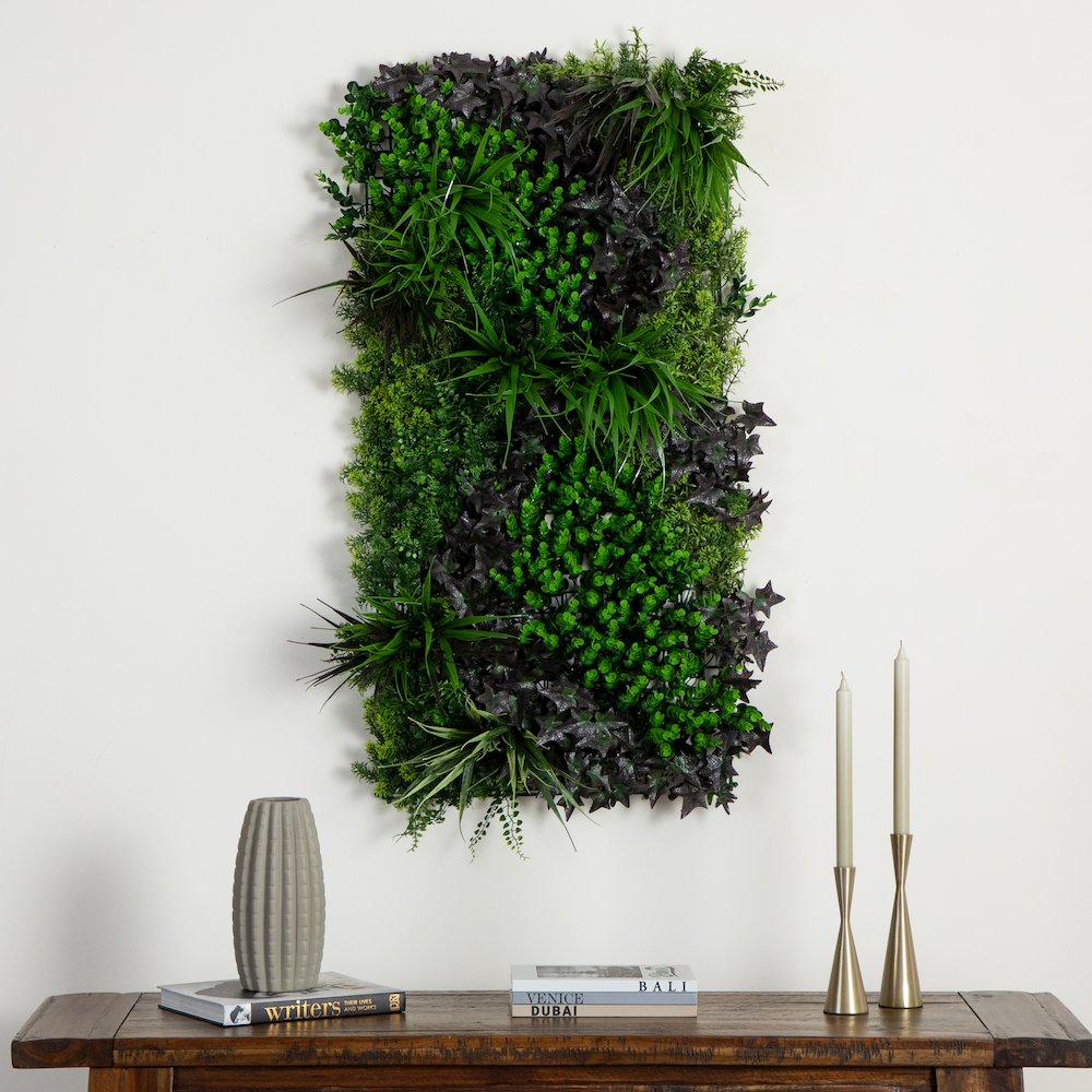 20in. x 40in. UV Resistant Borneo Jungle Artificial Living Wall Panel. Picture 10