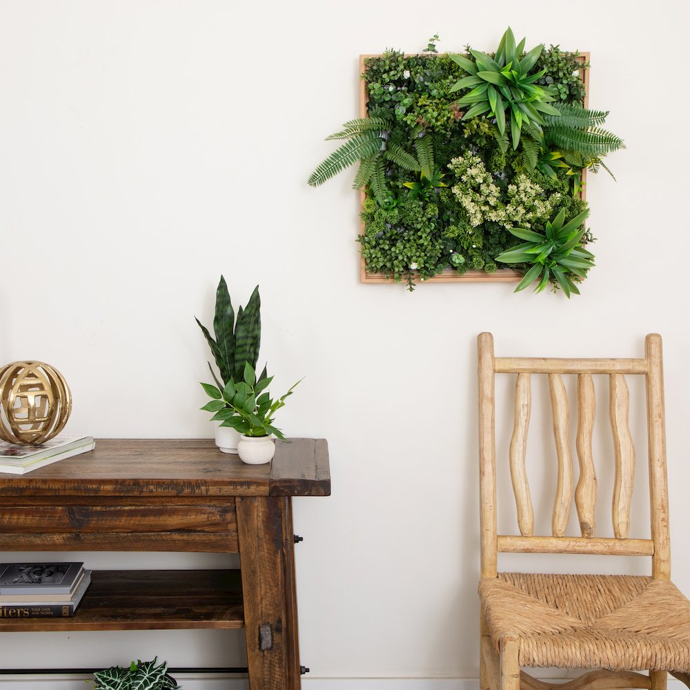 UV Resistant Queensland Rainforest Artificial Living Wall Art Panel. Picture 10