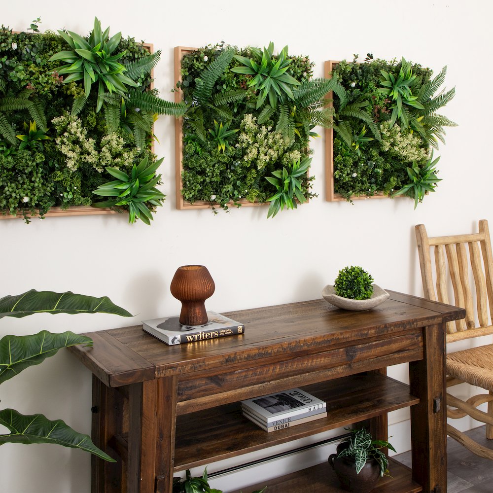 UV Resistant Queensland Rainforest Artificial Living Wall Art Panel. Picture 6