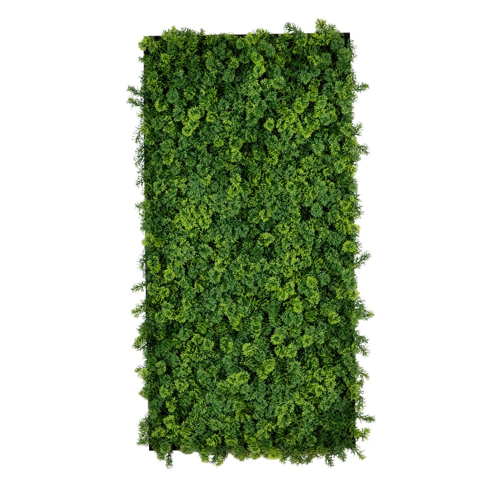 UV Resistant Irish Green Meadow Artificial Living Wall Art Panel. Picture 1