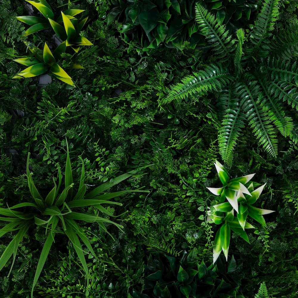 UV Resistant Costa Rican Forest Artificial Living Wall Art Panel. Picture 3