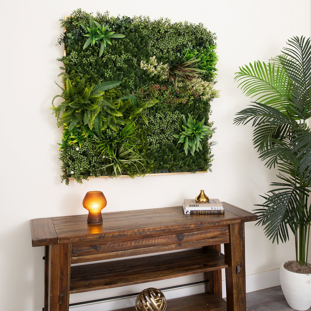 UV Resistant Madagascar Forest Artificial Living Wall Art Panel. Picture 8