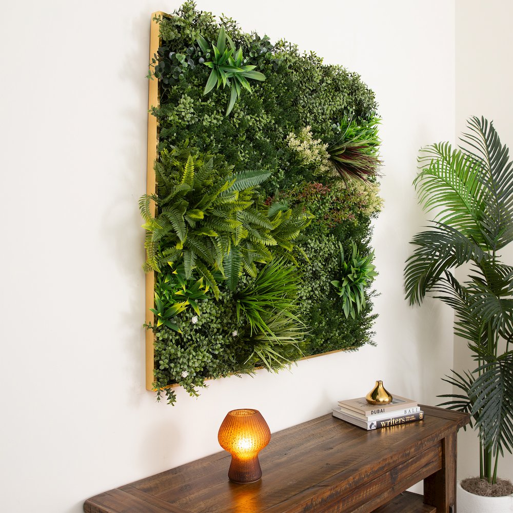 UV Resistant Madagascar Forest Artificial Living Wall Art Panel. Picture 6