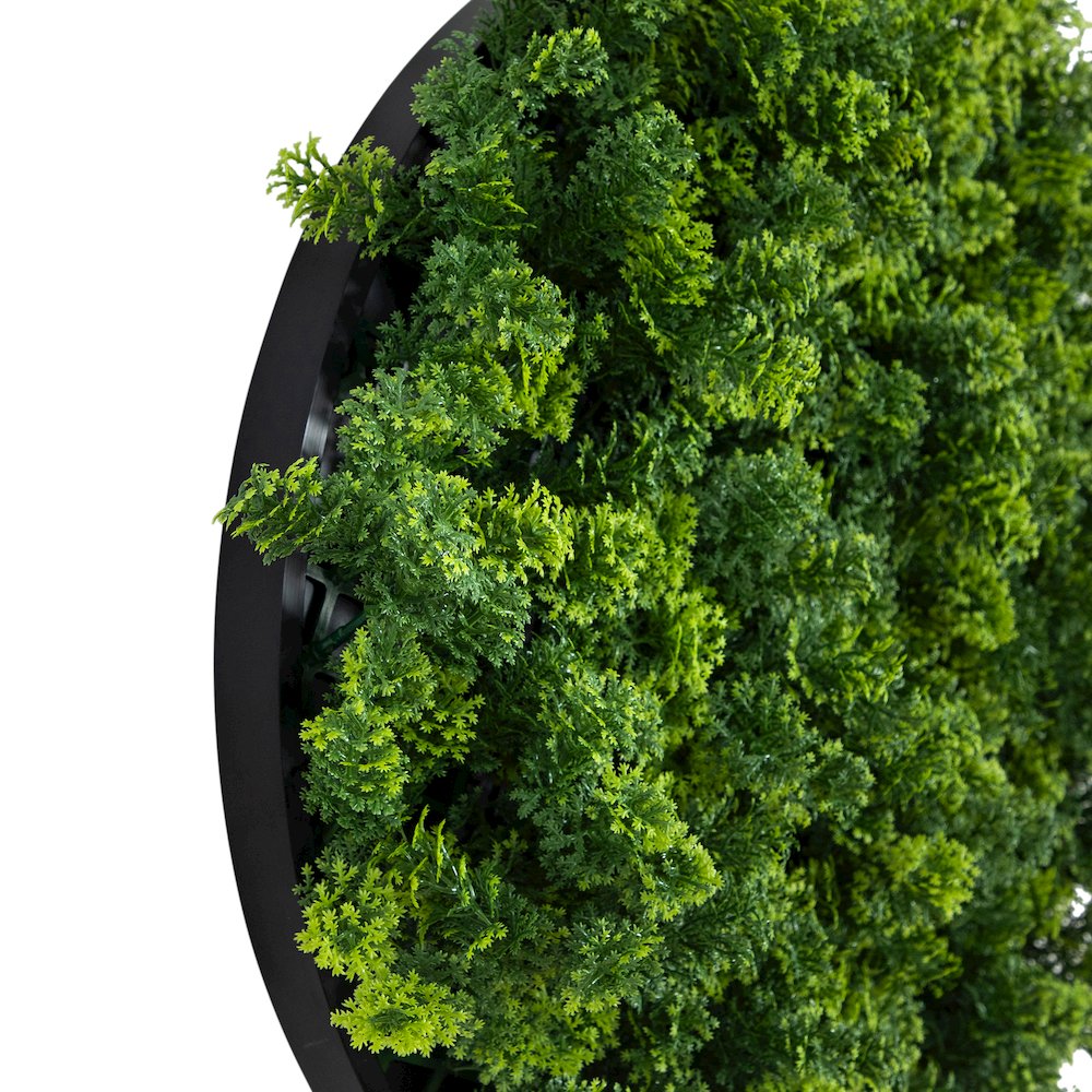 20in. UV Resistant Irish Green Meadow Artificial Living Wall Art Panel. Picture 4
