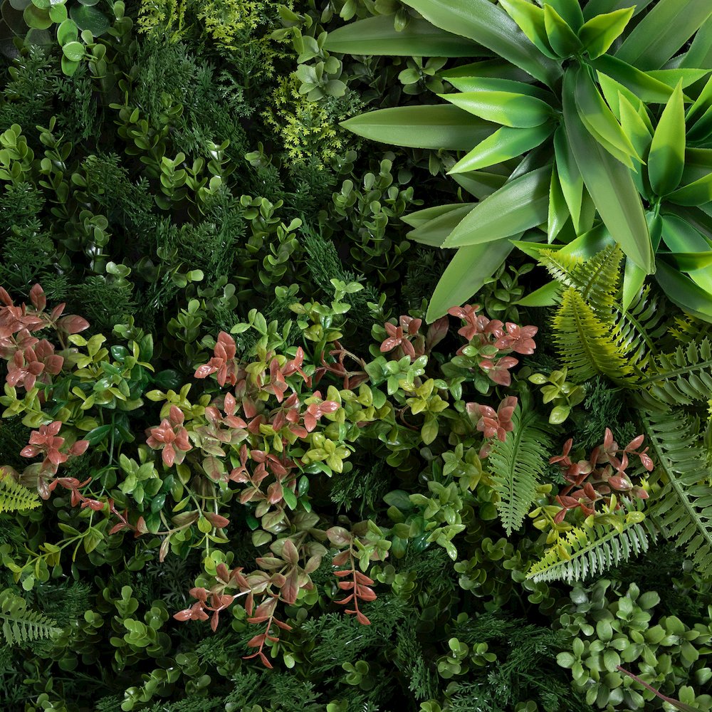 38in. UV Resistant Amazon Rainforest Artificial Living Wall Art Panel. Picture 3