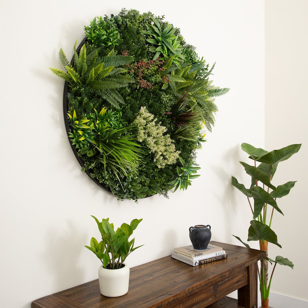 38in. UV Resistant Amazon Rainforest Artificial Living Wall Art Panel. Picture 10