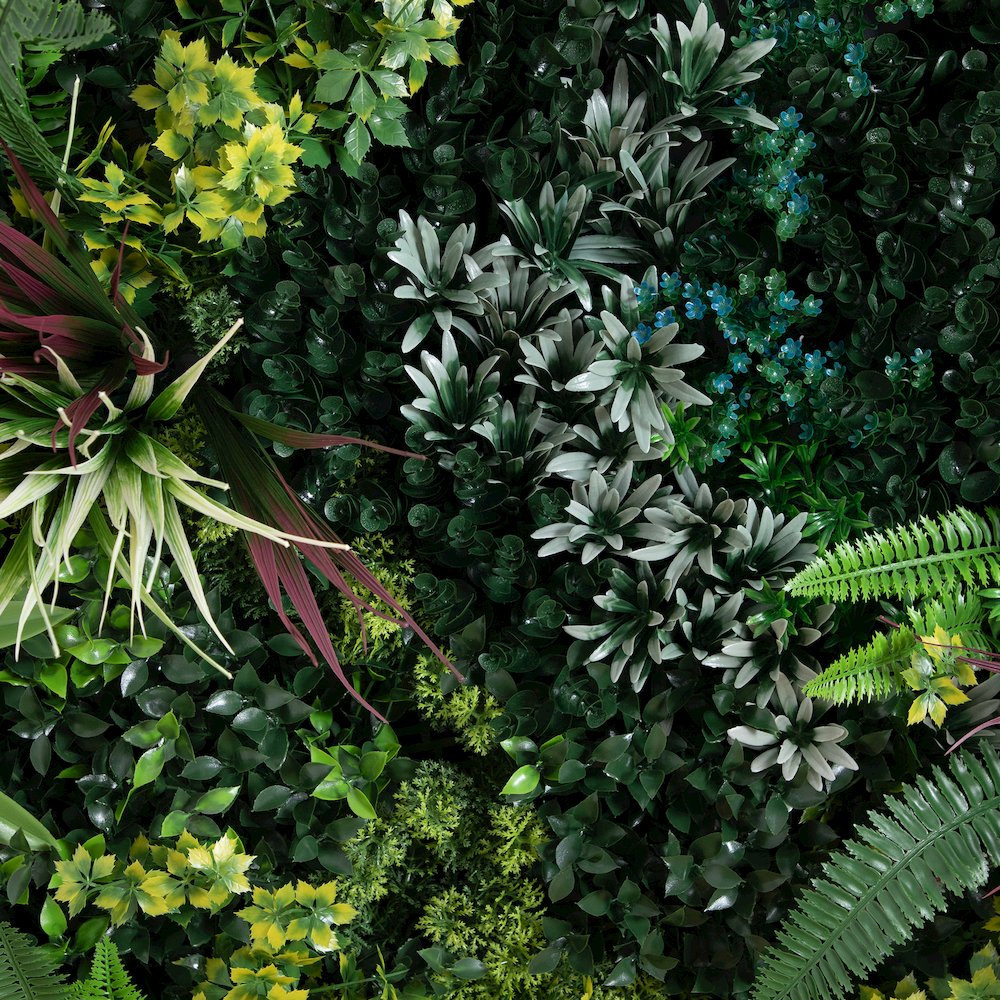 38in. UV Resistant Virgin Islands Artificial Living Wall Art Panel. Picture 3
