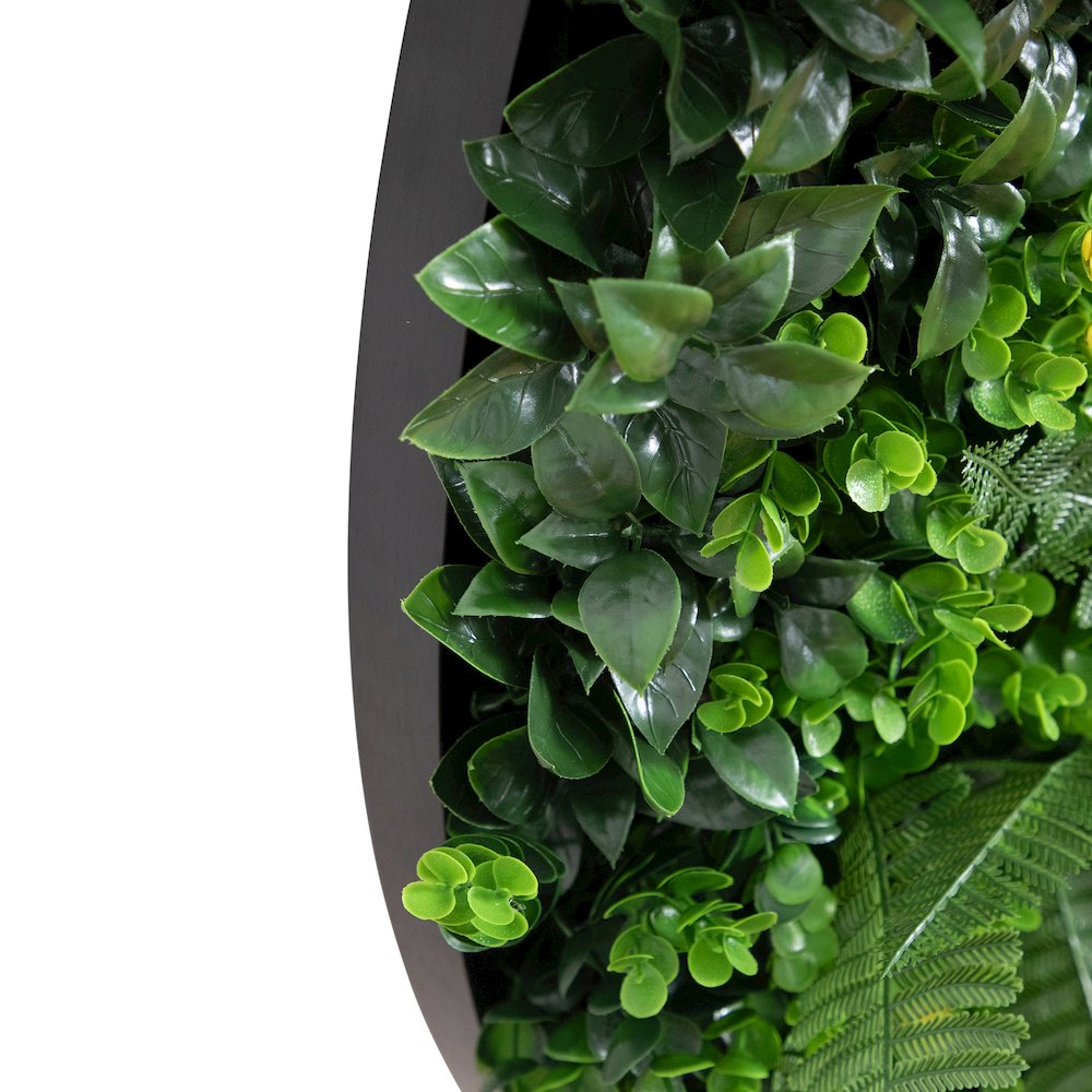 40in. UV Resistant Amalfi Coast Artificial Living Wall Art Panel. Picture 4