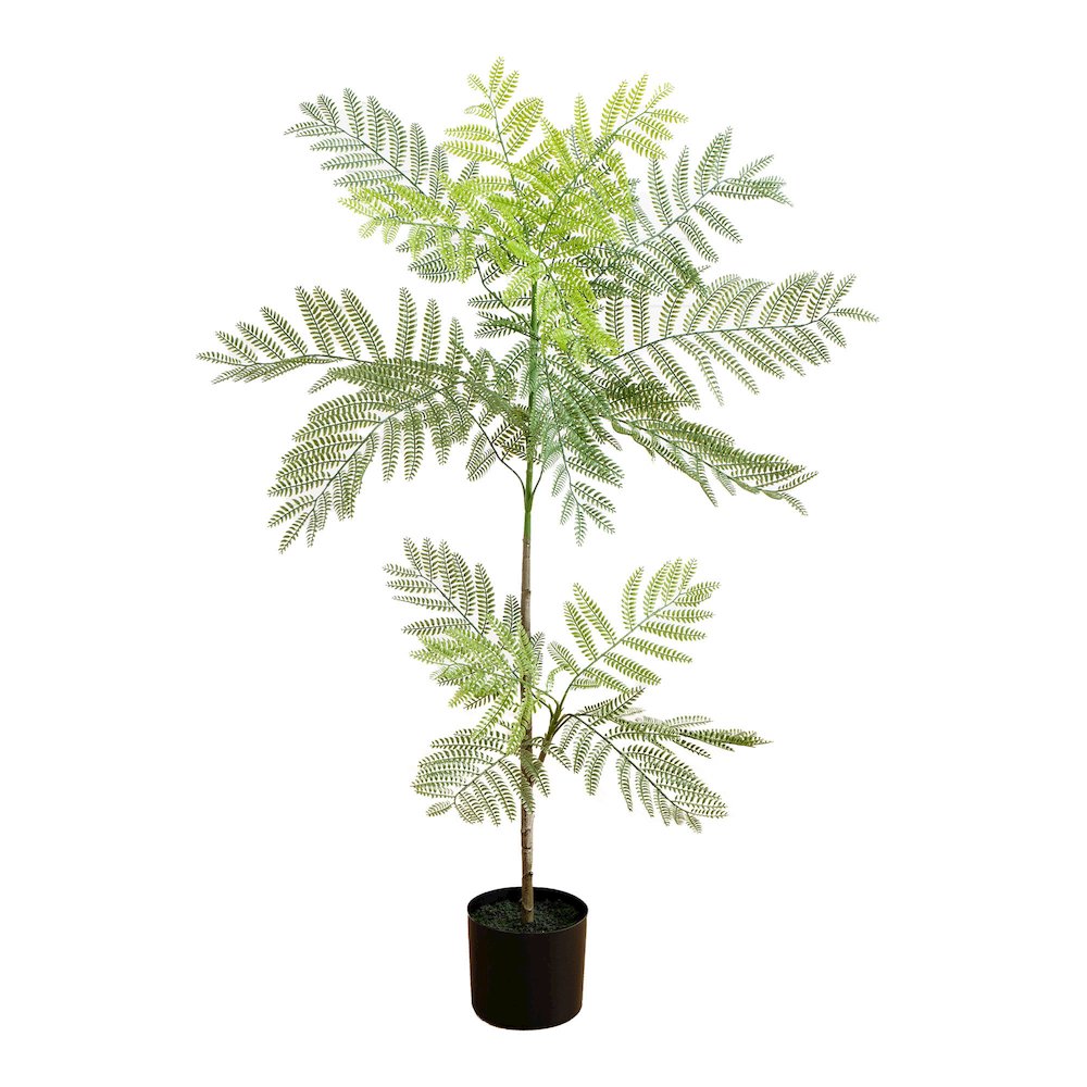 3.5ft. Artificial Minimalist Jacaranda Tree. Picture 1