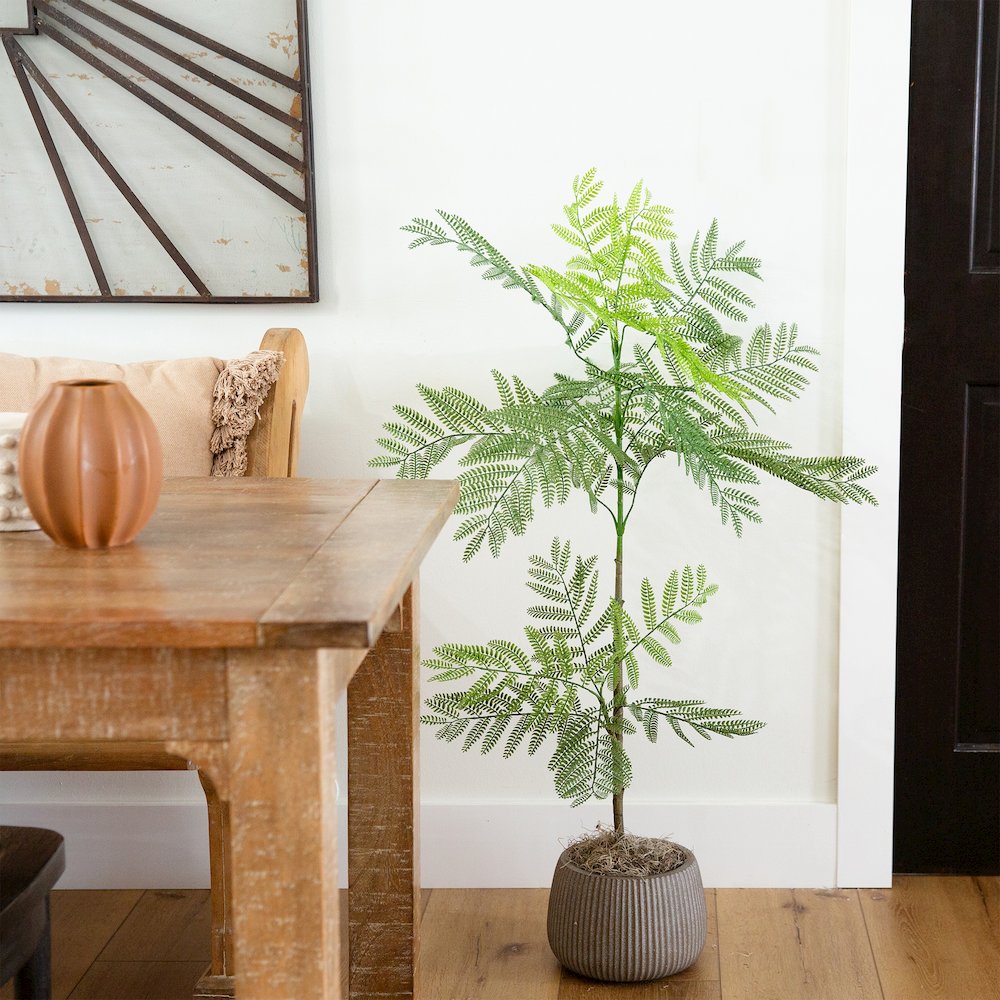 3.5ft. Artificial Minimalist Jacaranda Tree. Picture 5