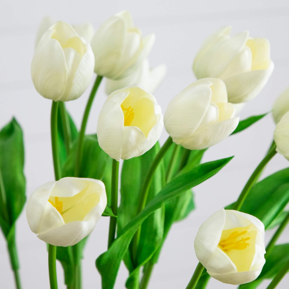 2ft. UV Resistant Artificial Tulip Plant (Indoor/Outdoor). Picture 8