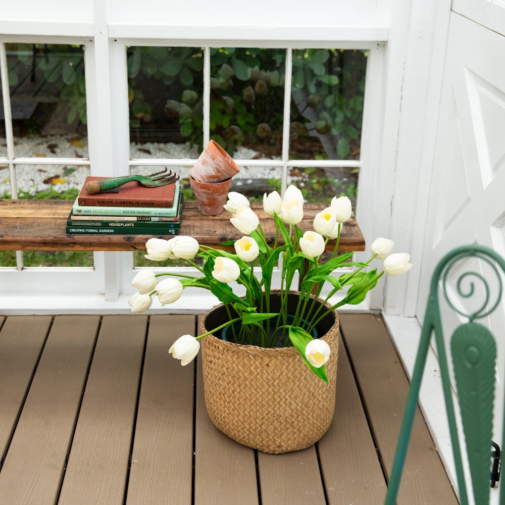 2ft. UV Resistant Artificial Tulip Plant (Indoor/Outdoor). Picture 11