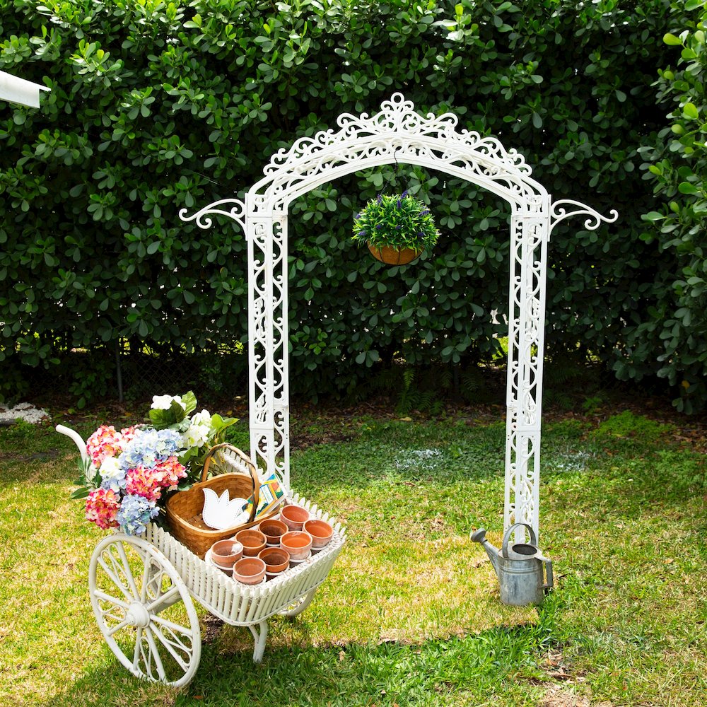 18in. UV Resistant Artificial Lavender Hanging Basket (Indoor/Outdoor). Picture 7