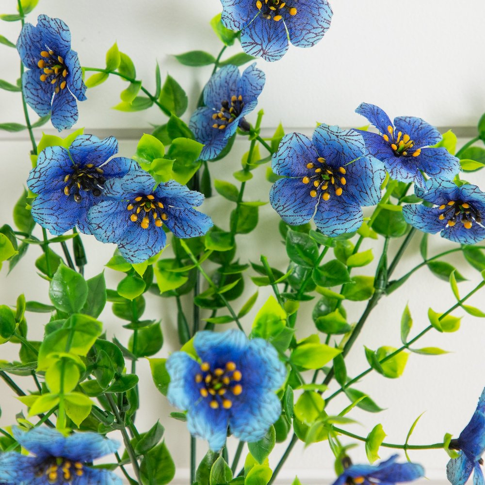 13in. UV Resistant Artificial Daisy Bush (Indoor/Outdoor) - Set of 12. Picture 4