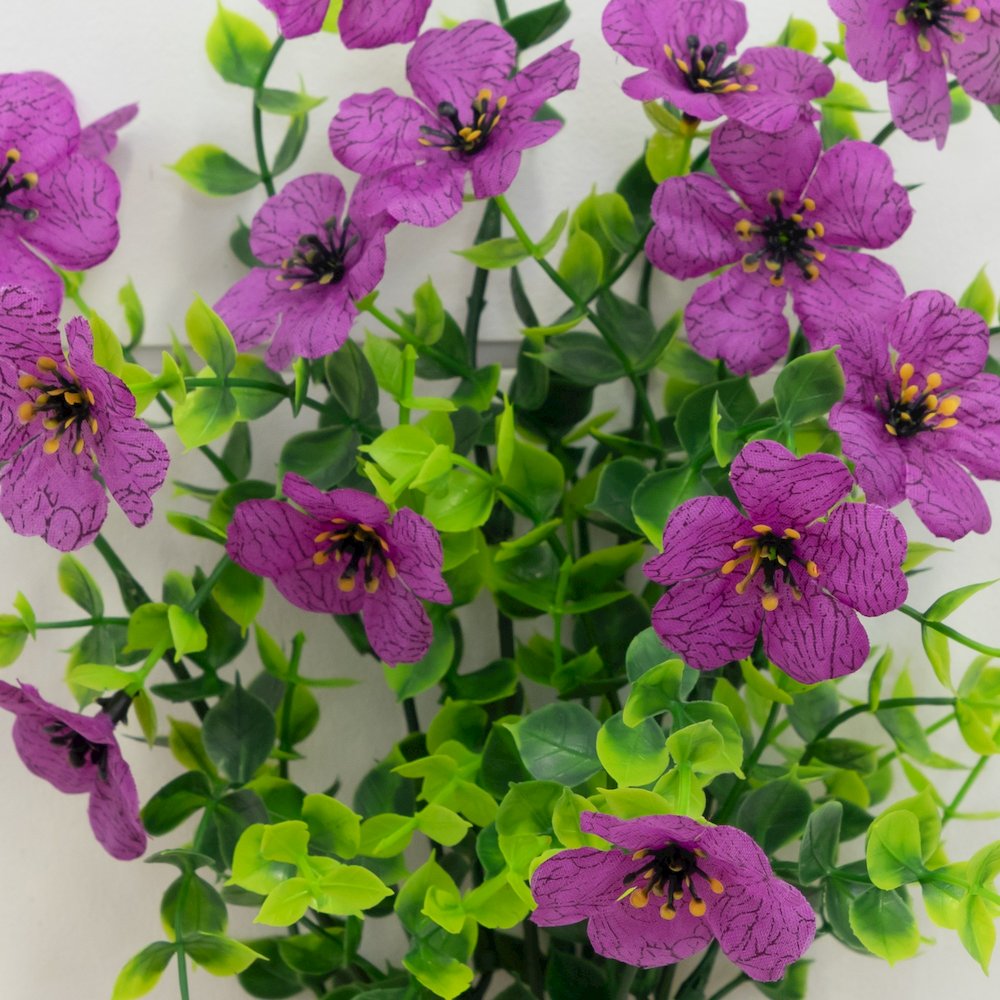 13in. UV Resistant Artificial Daisy Bush (Indoor/Outdoor) - Set of 12. Picture 4