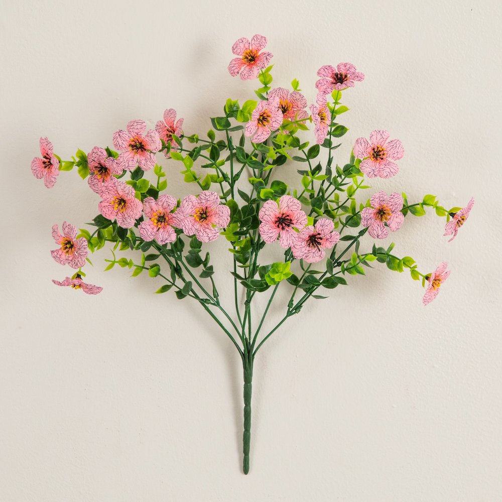 13in. UV Resistant Artificial Daisy Bush (Indoor/Outdoor) - Set of 12. Picture 3