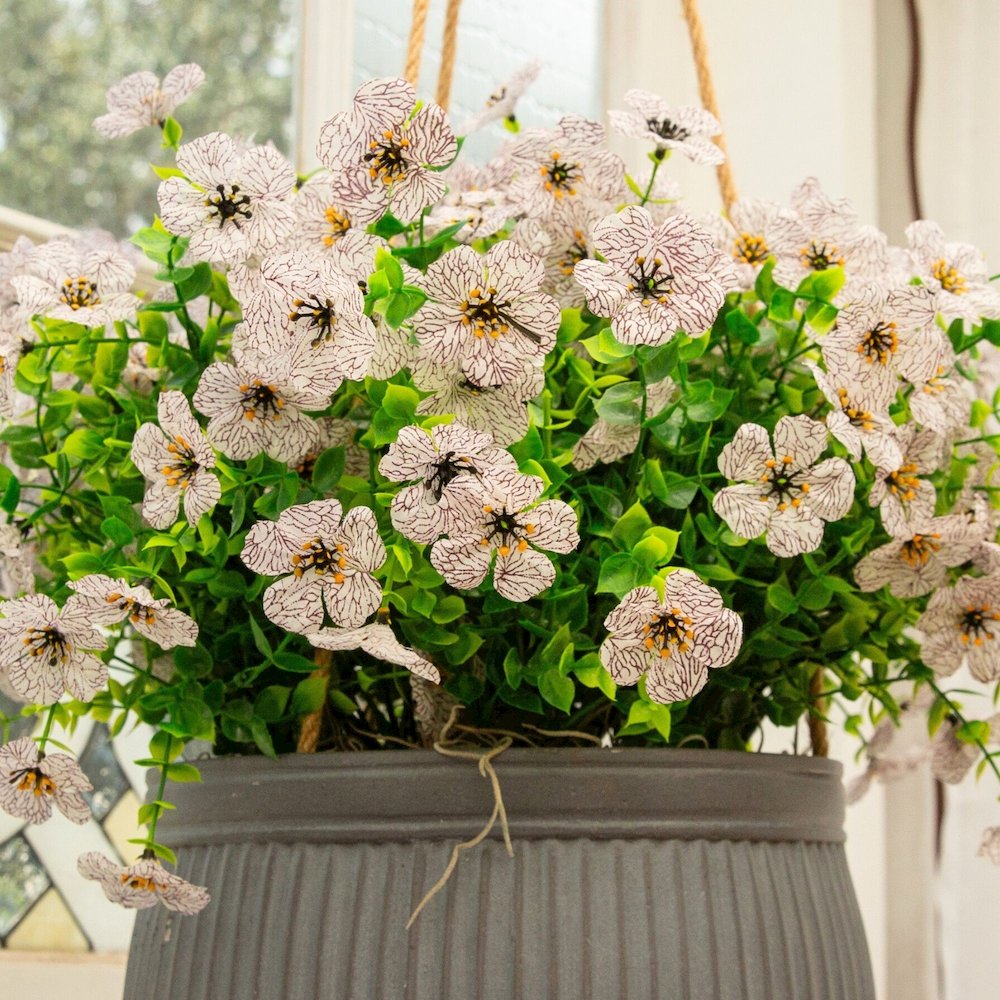 13in. UV Resistant Artificial Daisy Bush (Indoor/Outdoor) - Set of 12. Picture 8