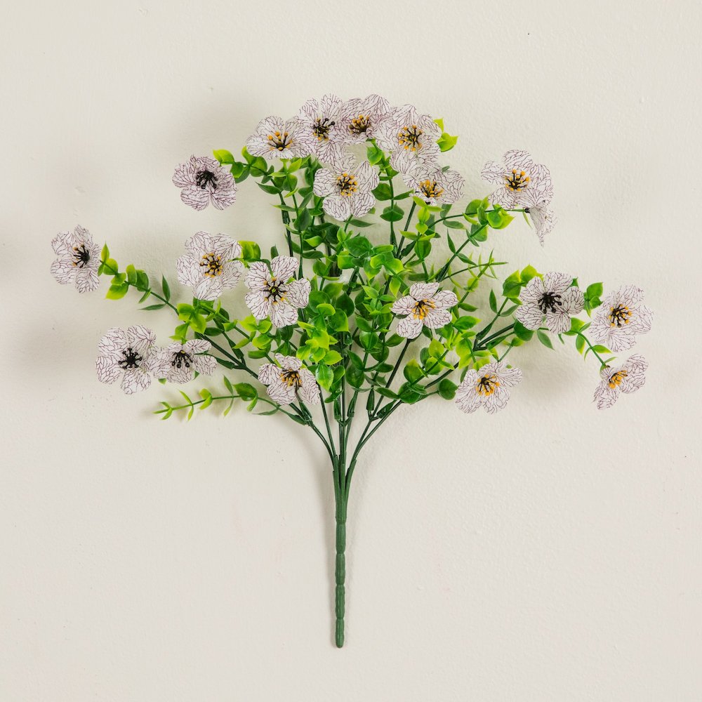 13in. UV Resistant Artificial Daisy Bush (Indoor/Outdoor) - Set of 12. Picture 3