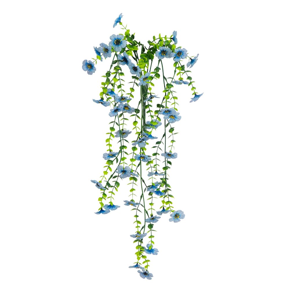 30in. UV Resistant Artificial Daisy Hanging Plant (Indoor/Outdoor) - Set of 6. Picture 6