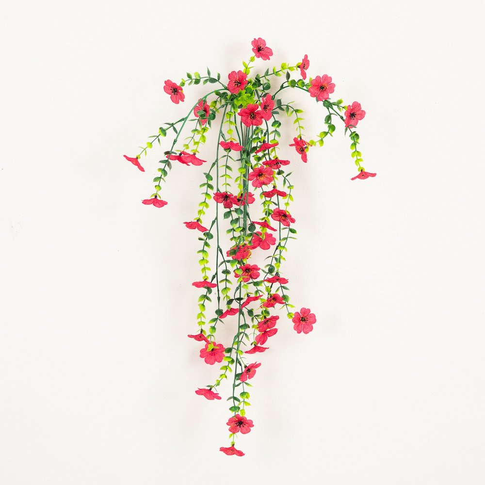 30in. UV Resistant Artificial Daisy Hanging Plant (Indoor/Outdoor) - Set of 6. Picture 3