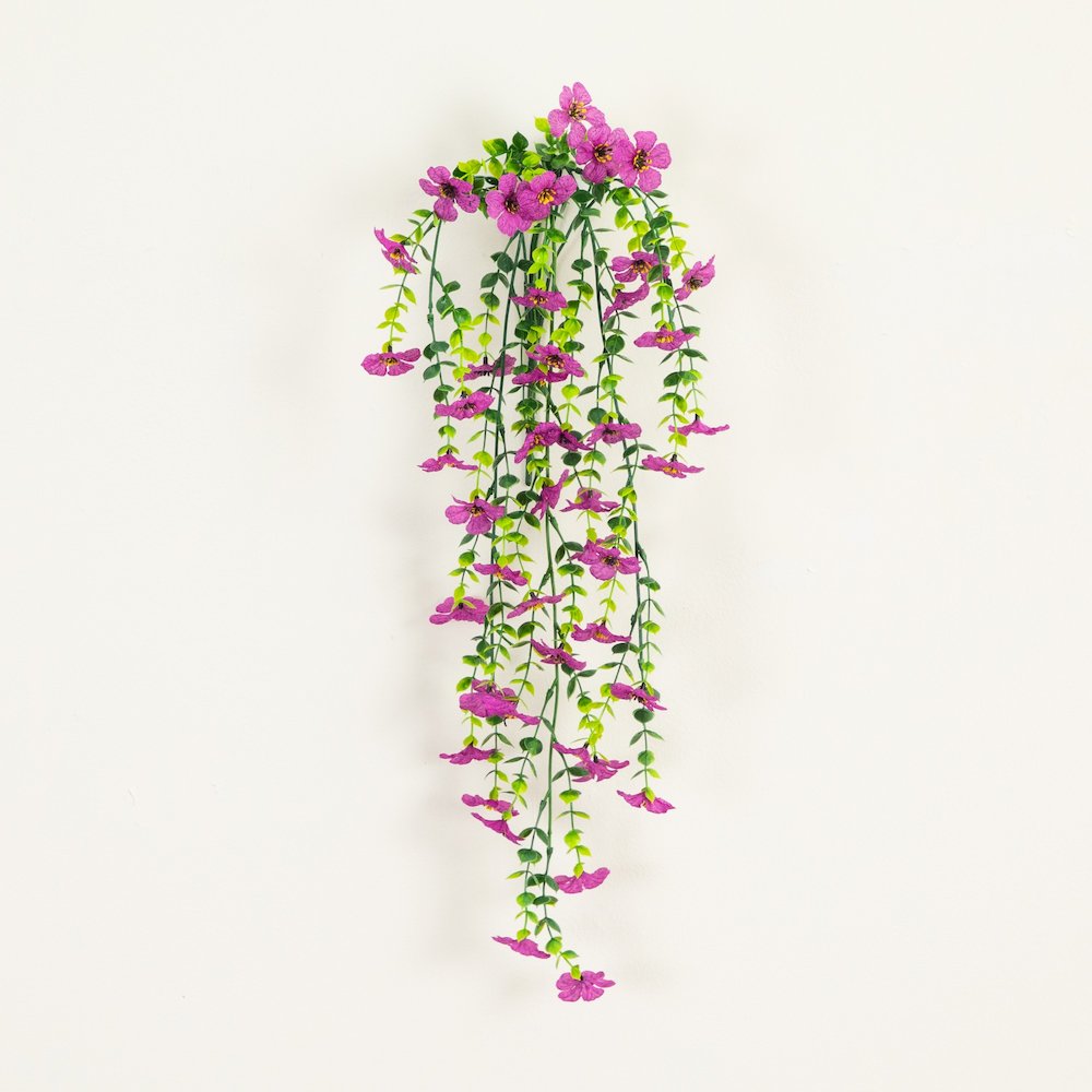 30in. UV Resistant Artificial Daisy Hanging Plant (Indoor/Outdoor) - Set of 6. Picture 3