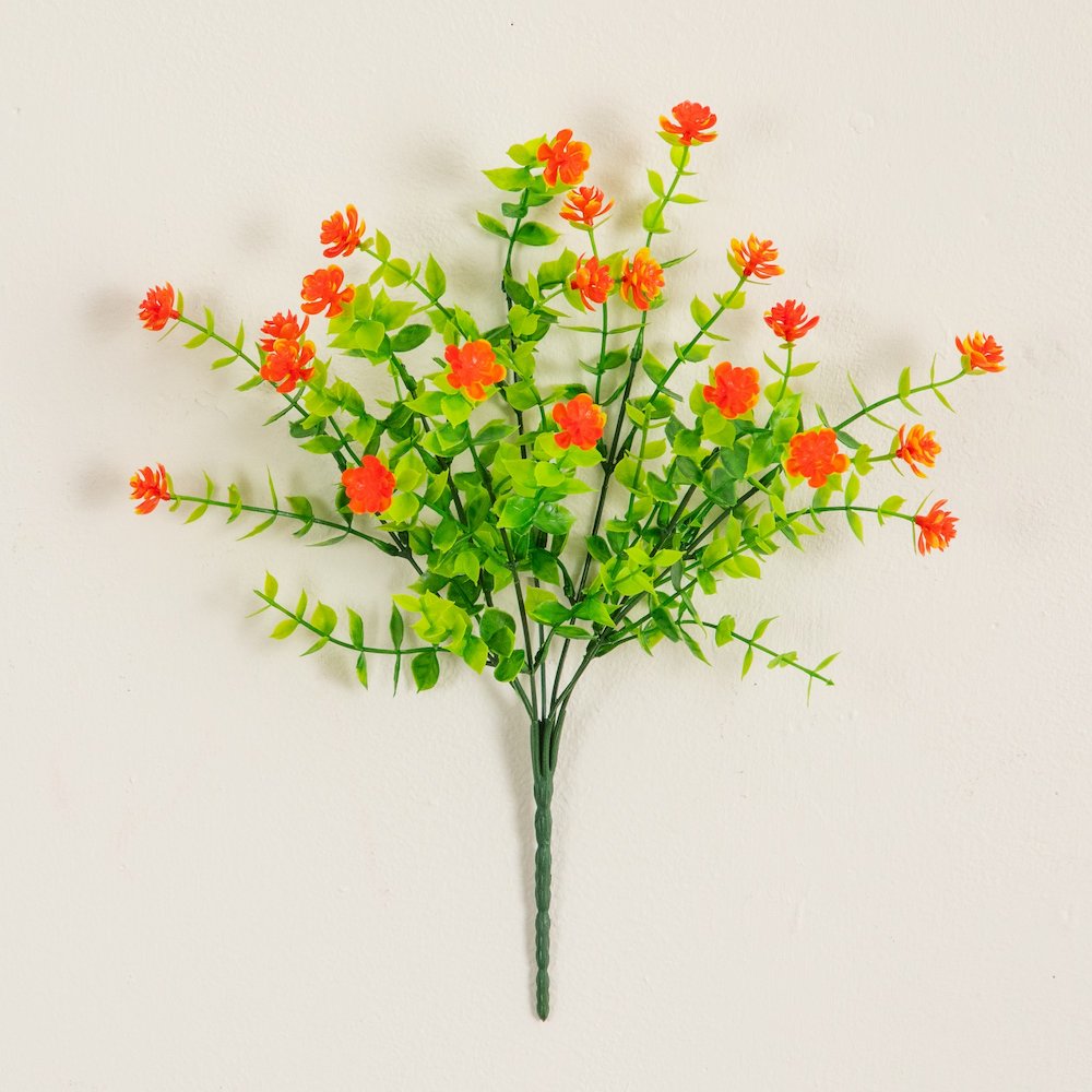 13in. UV Resistant Flowering Mini Rose Bush (Indoor/Outdoor) - Set of 12. Picture 3
