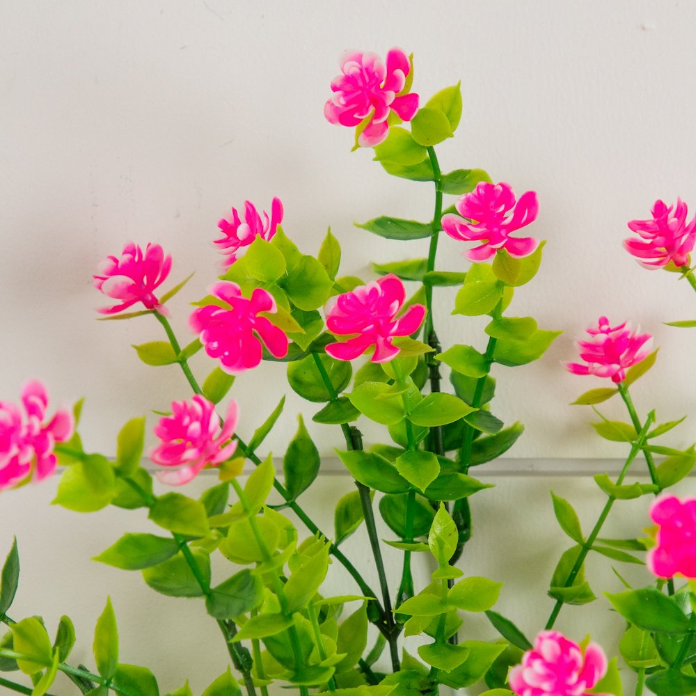 13in. UV Resistant Flowering Mini Rose Bush (Indoor/Outdoor) - Set of 12. Picture 4